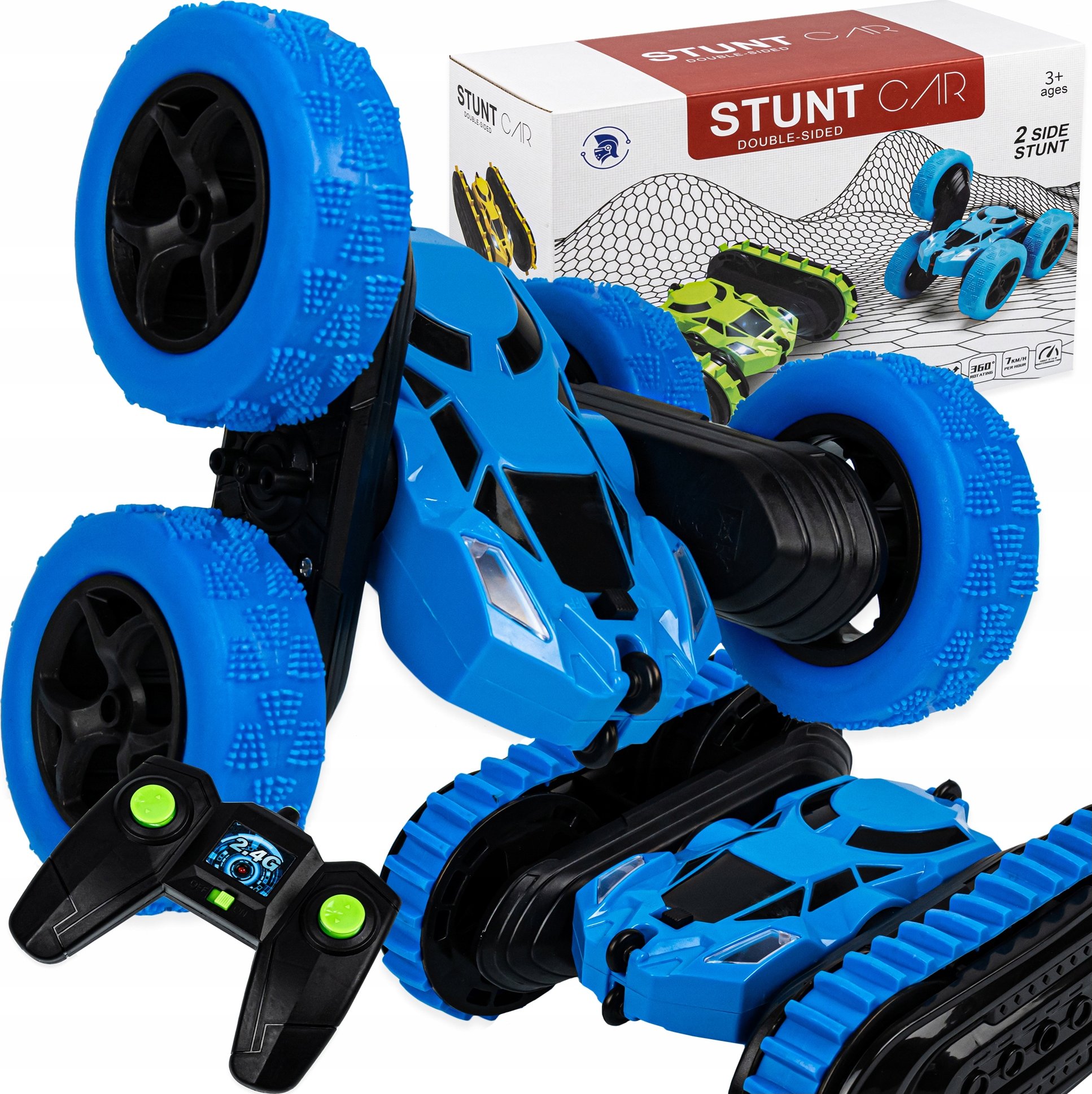 Auto Akrobata 2W1 Zdalnie Sterowany Samochód Pilot – Ekstremalna zabawa dla dzieci