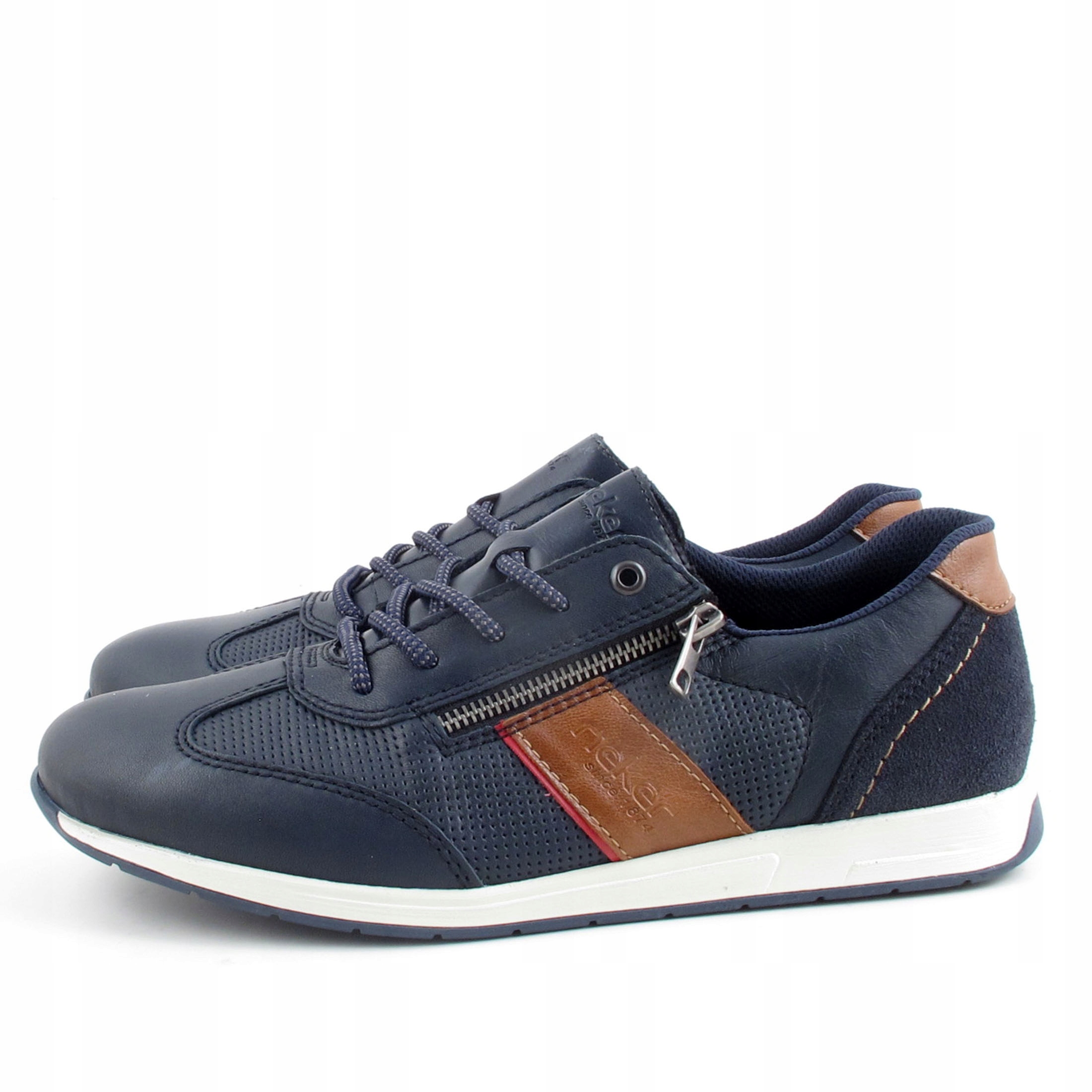 Rieker Sneakers 11927-14 Granatowe – Idealne buty sportowe na co dzień