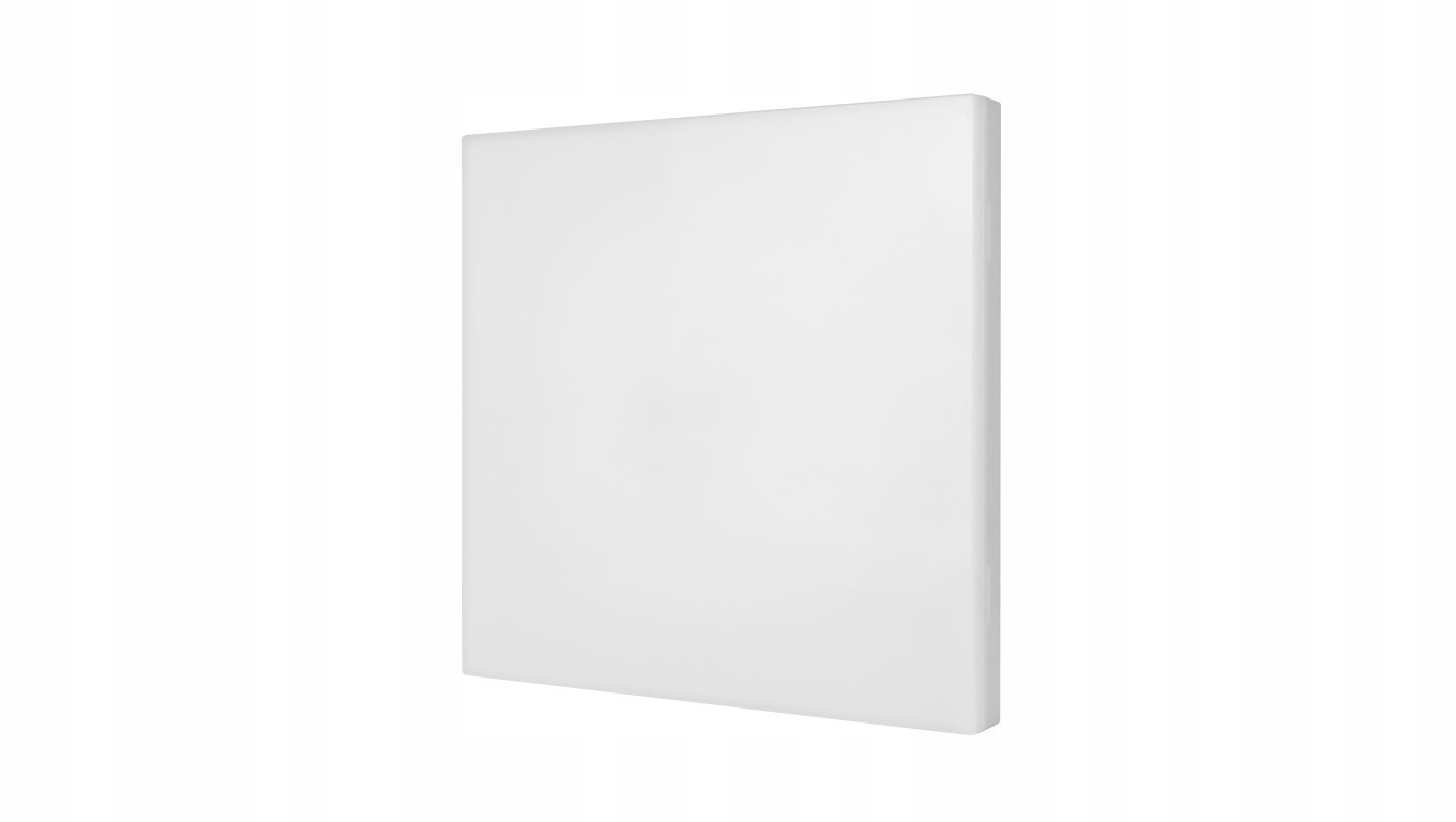 Plafoniera EDGE S 4000K 12W /1W 1h sieciowo-awaryjna PT biała – Nowoczesne oświetlenie do Twojego wnętrza