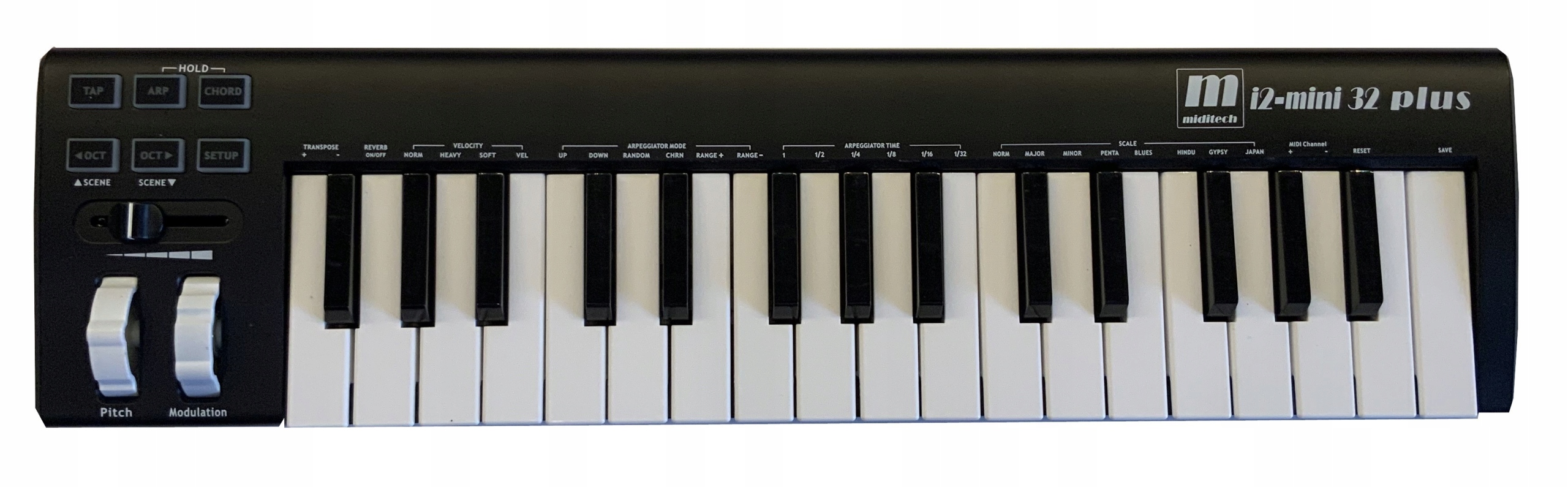 Funkcje dodatkowe: Arpeggio, REVERB i inne