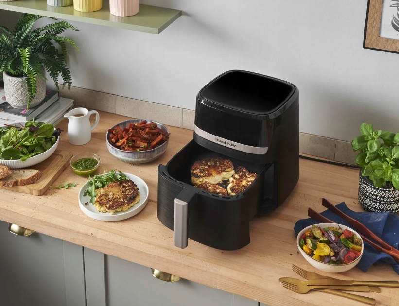 Frytkownica beztłuszczowa Russell Hobbs 27620-56/RH Satisfry 5.5L – Zdrowe gotowanie bez oleju