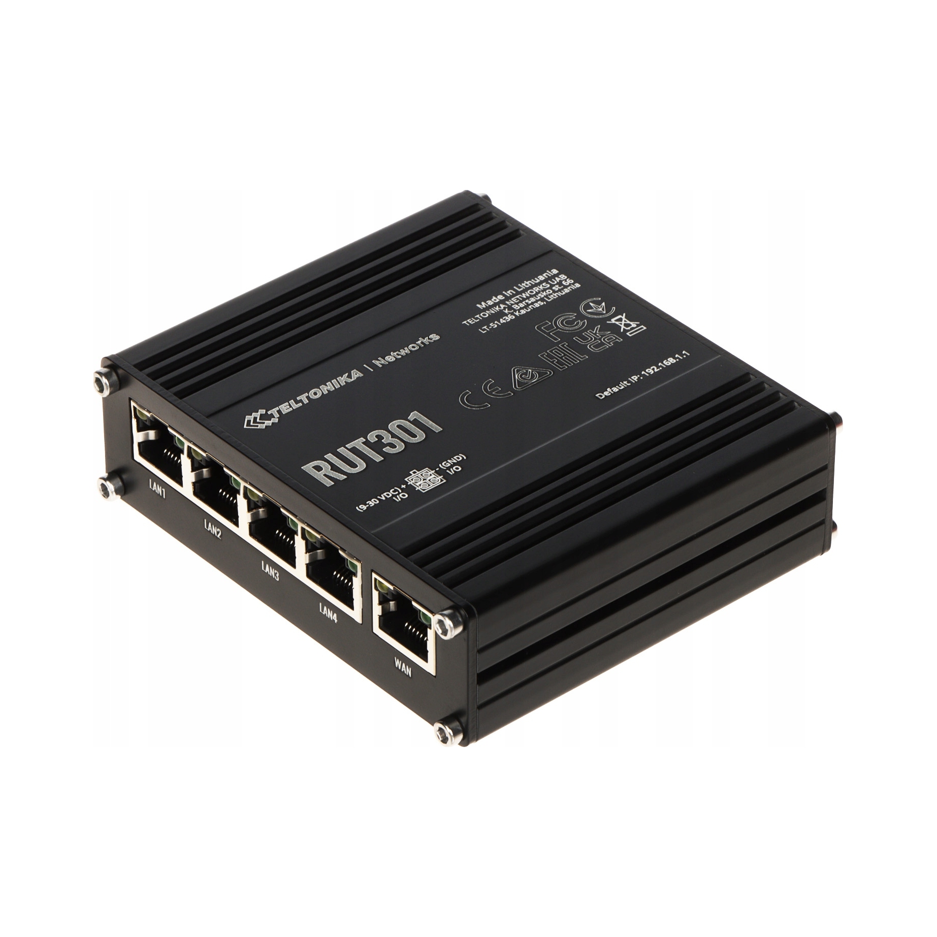 Роутер Teltonika RUT301 промышленный Ethernet (RUT301000000)