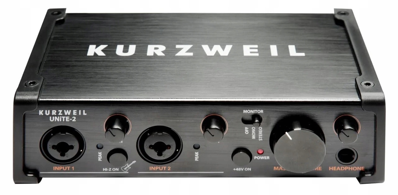 Kurzweil UNiTE-2 - Interfejs Audio USB dla profesjonalnych nagrań