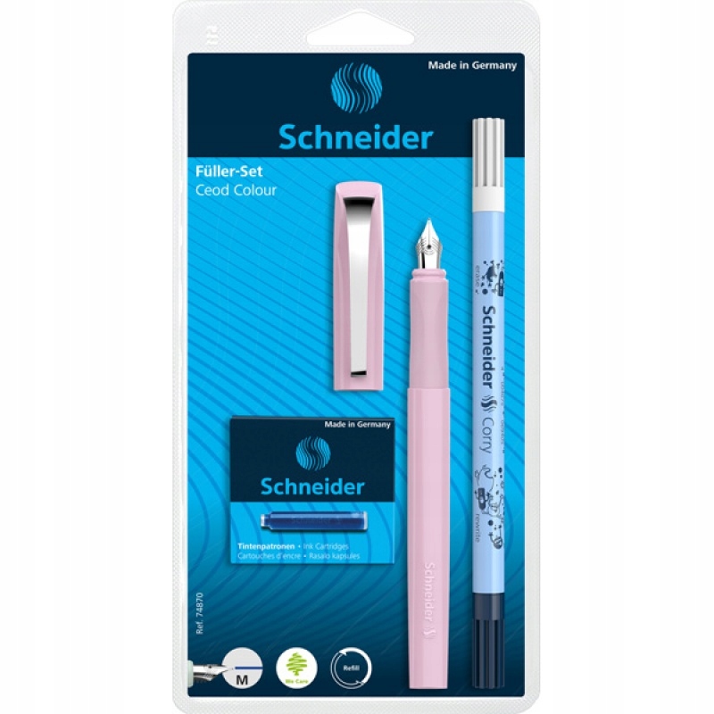 Zestaw pióro wieczne SCHNEIDER Ceod Colour – Kolorowe pisanie na co dzień
