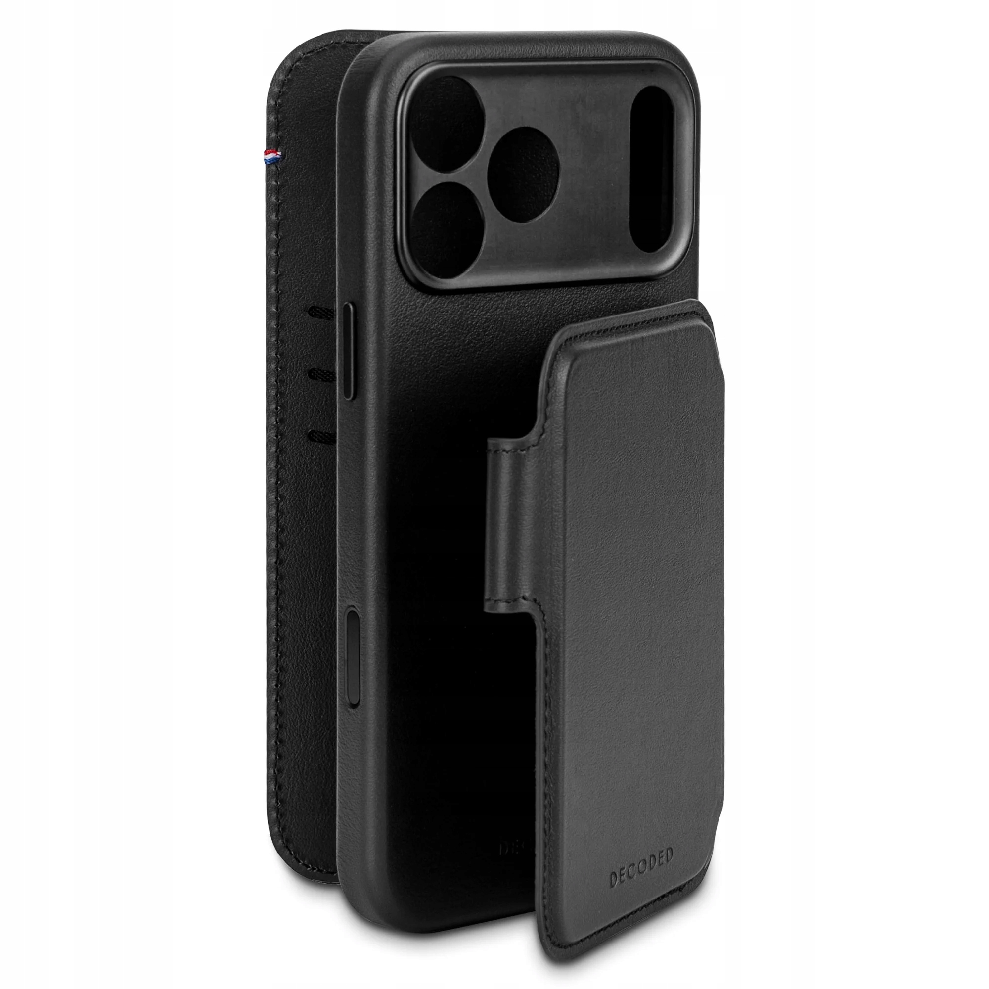 Dwufunkcyjna konstrukcja z odpinanym portfelem