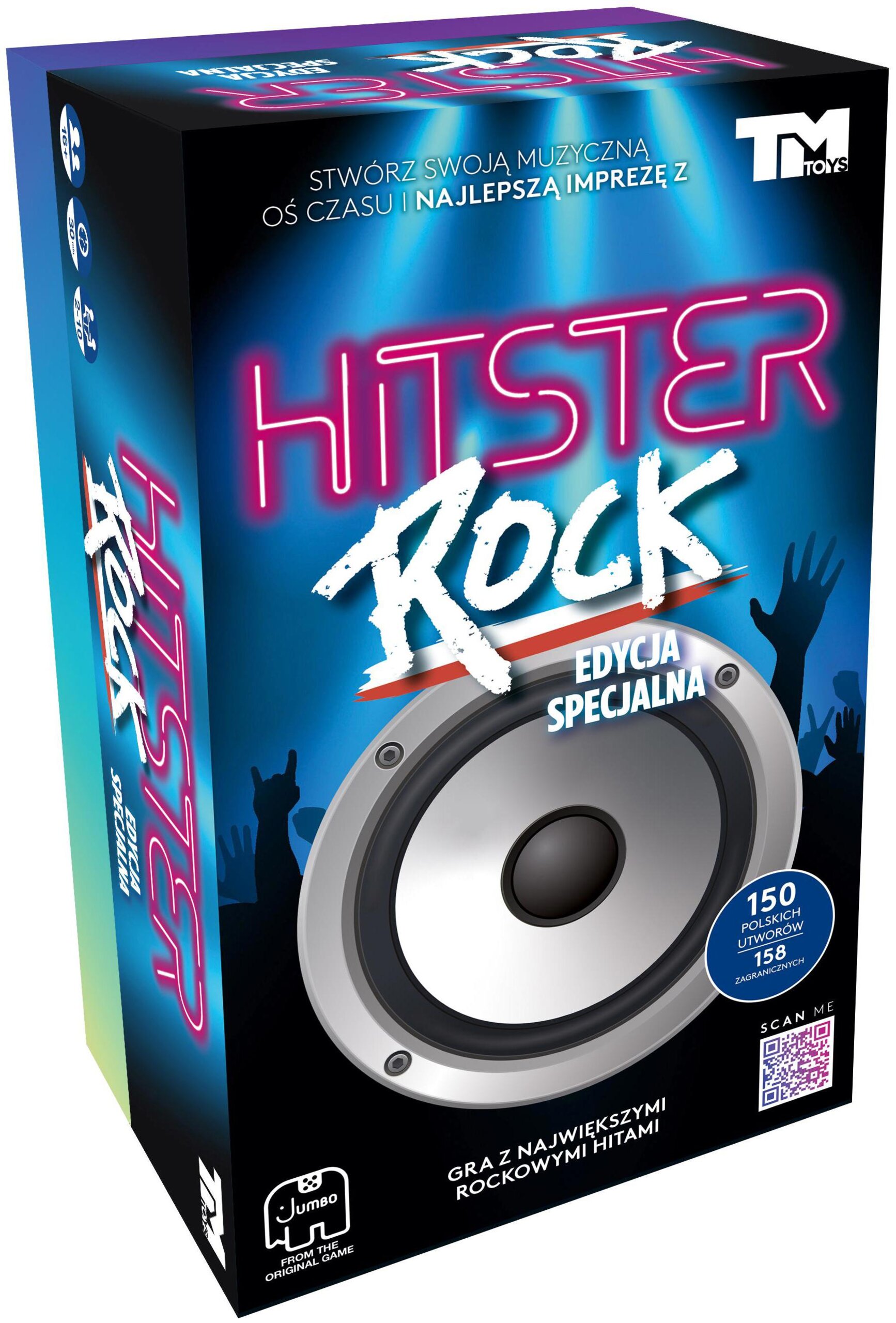 Hitster: Rock – Gra towarzyska dla miłośników muzyki