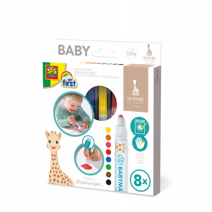 SES My first Mazaki Żyrafa Sophie – Kreatywność dla najmłodszych