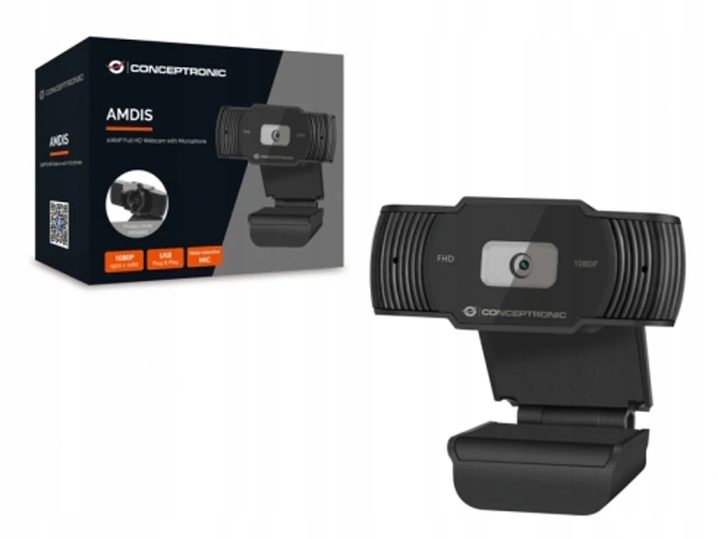 Kamera internetowa Conceptronic AMDIS04B – Wysoka jakość obrazu w Twoim domu