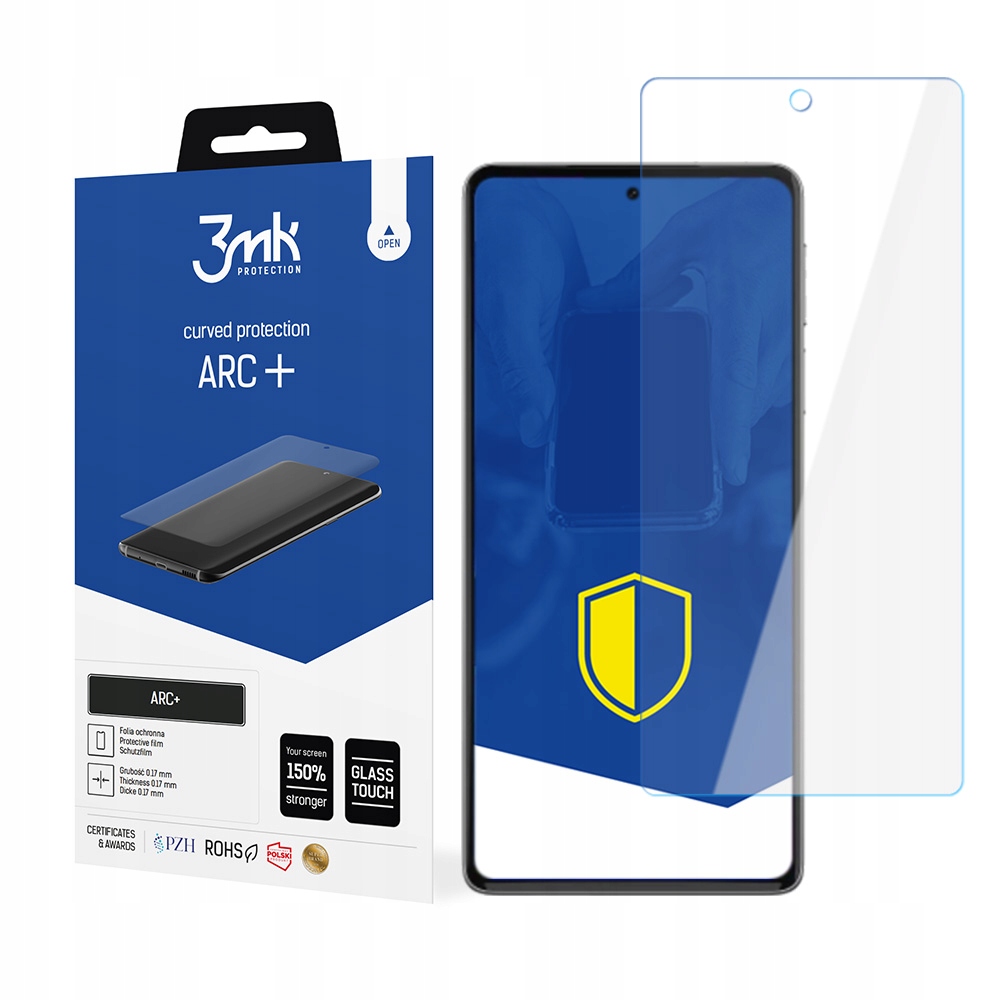 Wzmocnienie ekranu o 150% – Niezawodna ochrona przed zarysowaniami