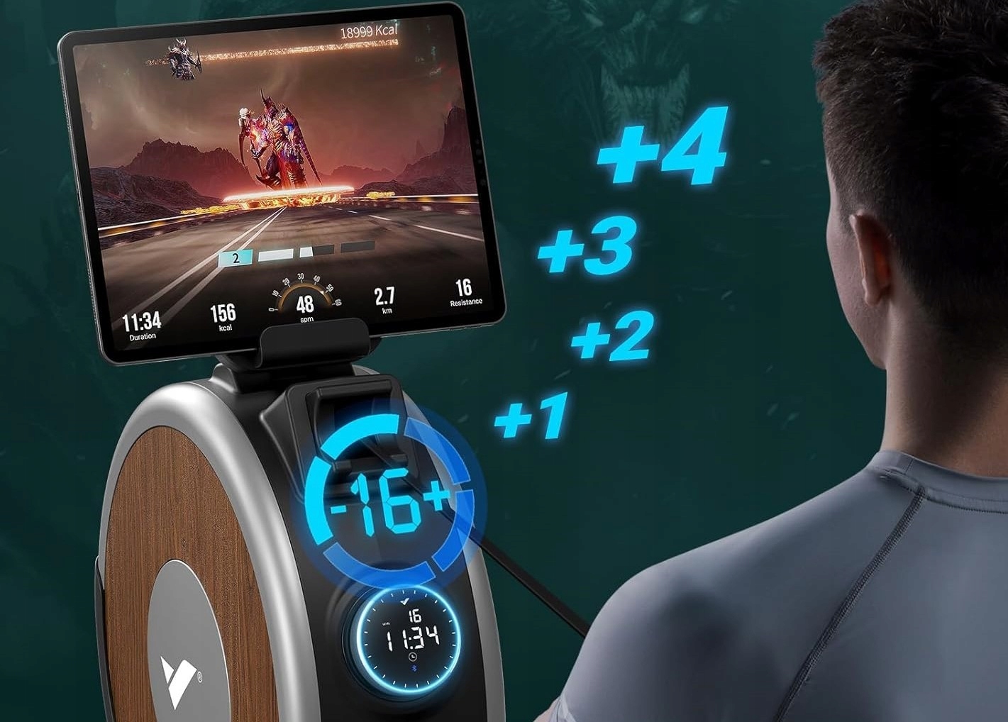 Inteligentny ekran LCD – monitoruj swoje postępy