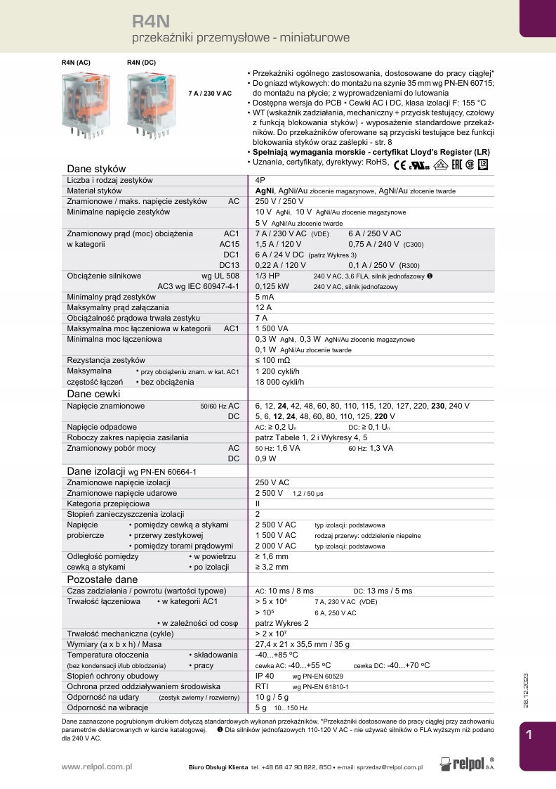 Materiał styków AgNi – Gwarancja długowieczności