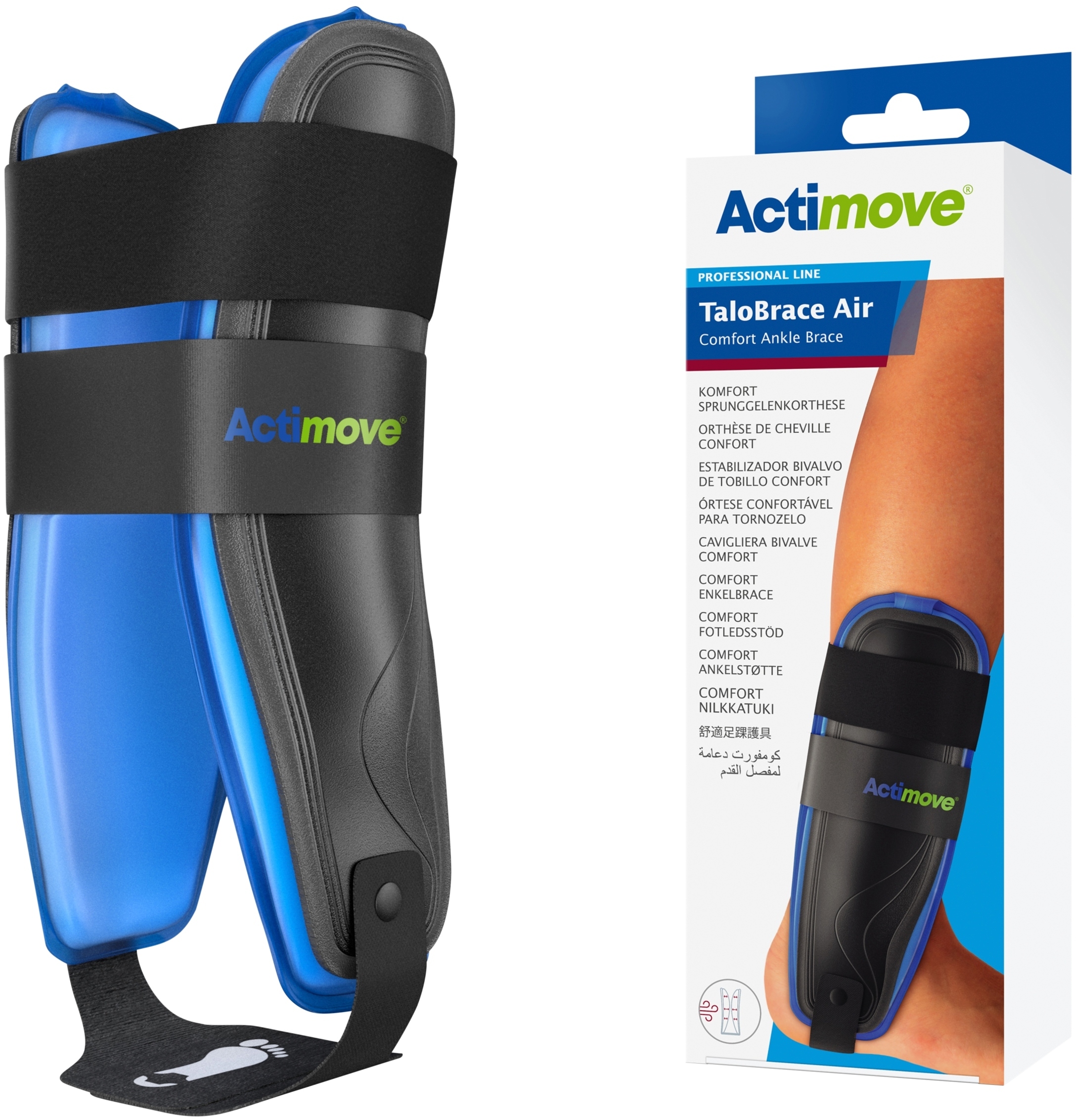 Jak stosować ortezę stawu skokowego Actimove?