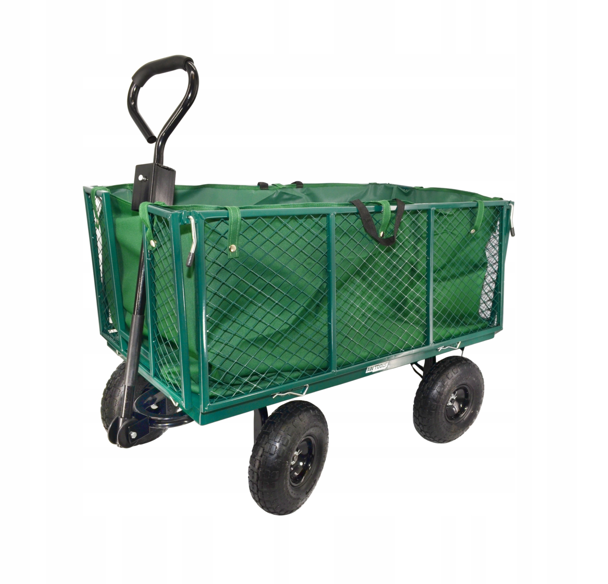 Wózek ogrodowy transportowy wysoki z pokrowcem 300kg AWTOOLS – Niezastąpiony pomocnik w ogrodzie