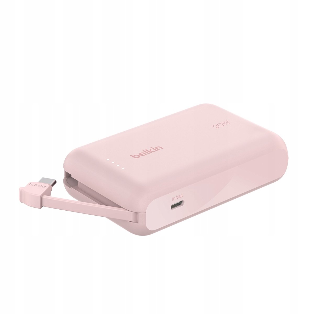 Belkin BPB021HQPK bank mocy 10000 mAh Różowy – Niezawodne źródło energii