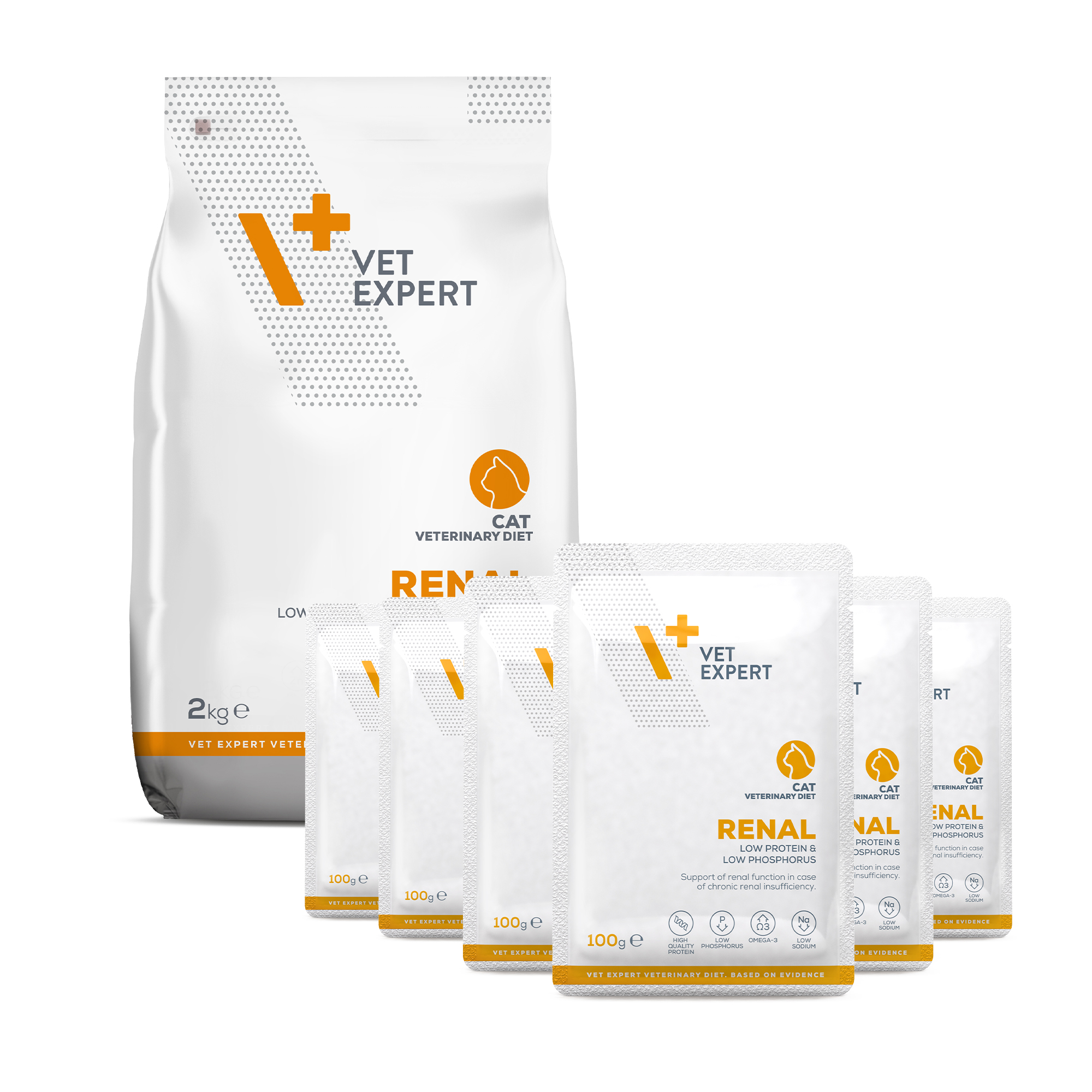VetExpert Veterinary Diet Renal Cat 2kg – Zdrowie Twojego kota w każdej porcji