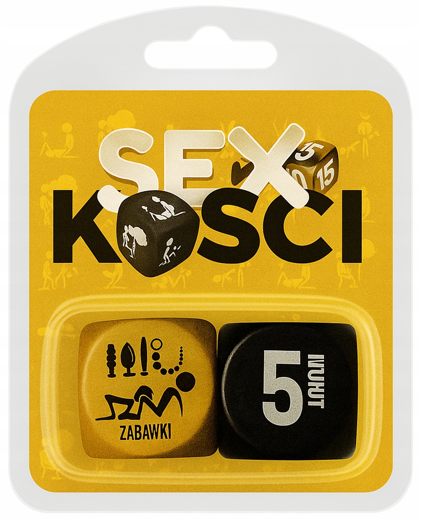 Przyjemność z każdą grą z SEX KOŚCI GOLD