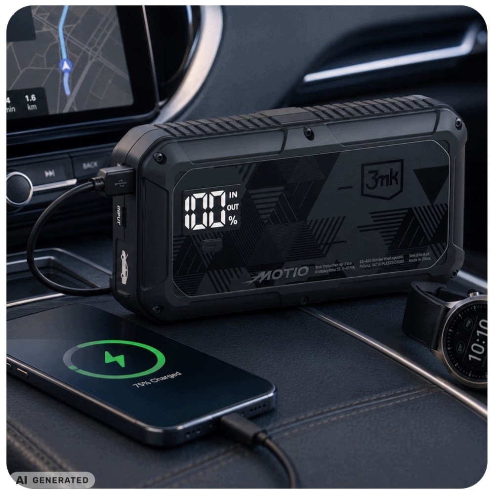 Power Bank încorporat de 10.000mAh – Dispozitive de încărcare în mișcare