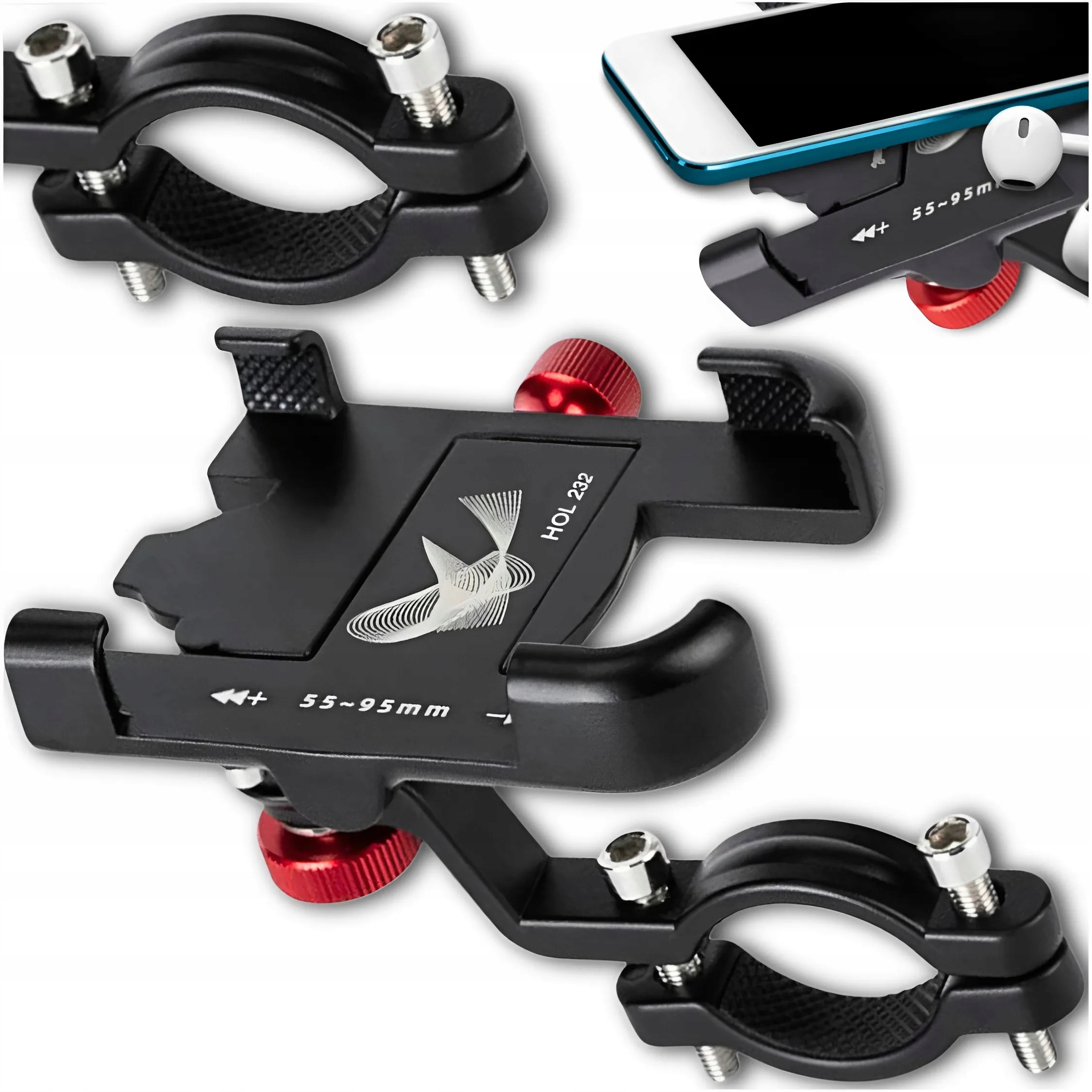 Uchwyt rowerowy MEMFLOW – Idealne mocowanie telefonu na kierownicy