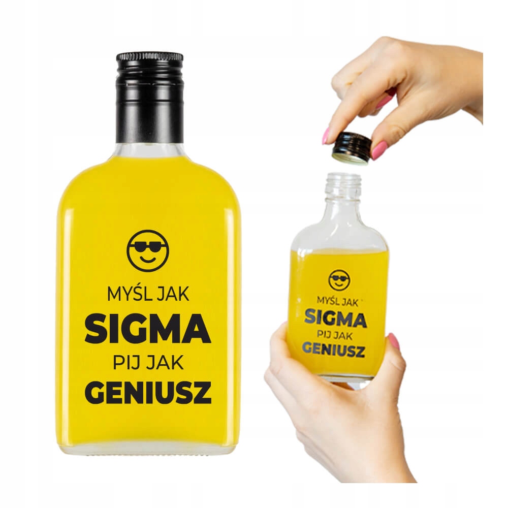 Zabawny prezent dla znajomych - idealny dla prawdziwego Sigmy!