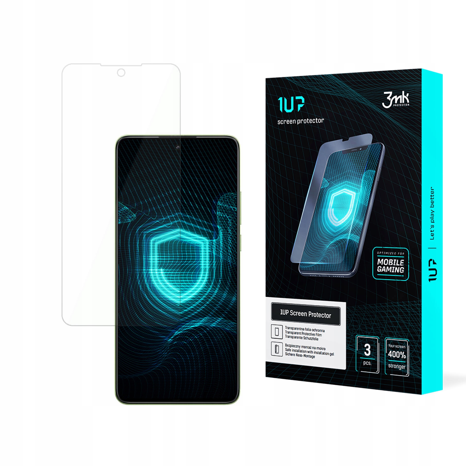 ONEPLUS NORD CE 4 LITE - 3MK 1UP – Ochrona ekranu dla graczy