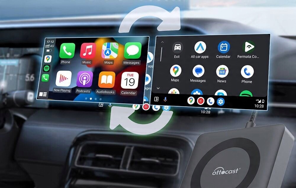 Uniwersalna kompatybilność z CarPlay i Android Auto