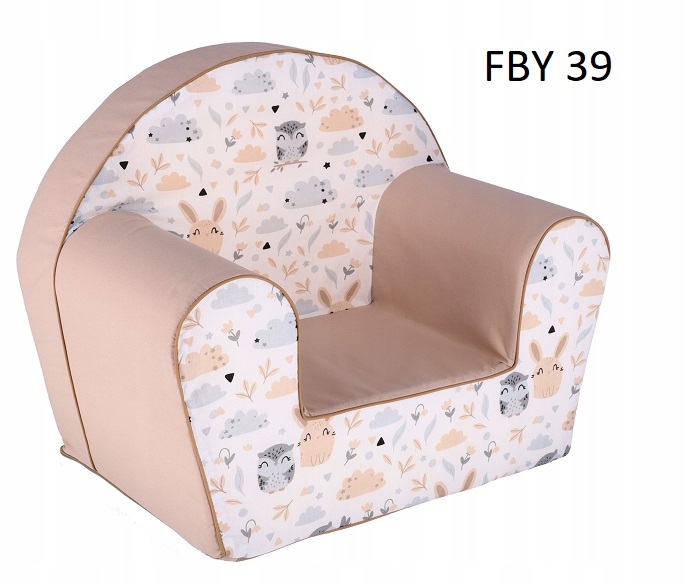 FOTEL FOTELIK BABY PUFA DLA DZIECI z pianki
