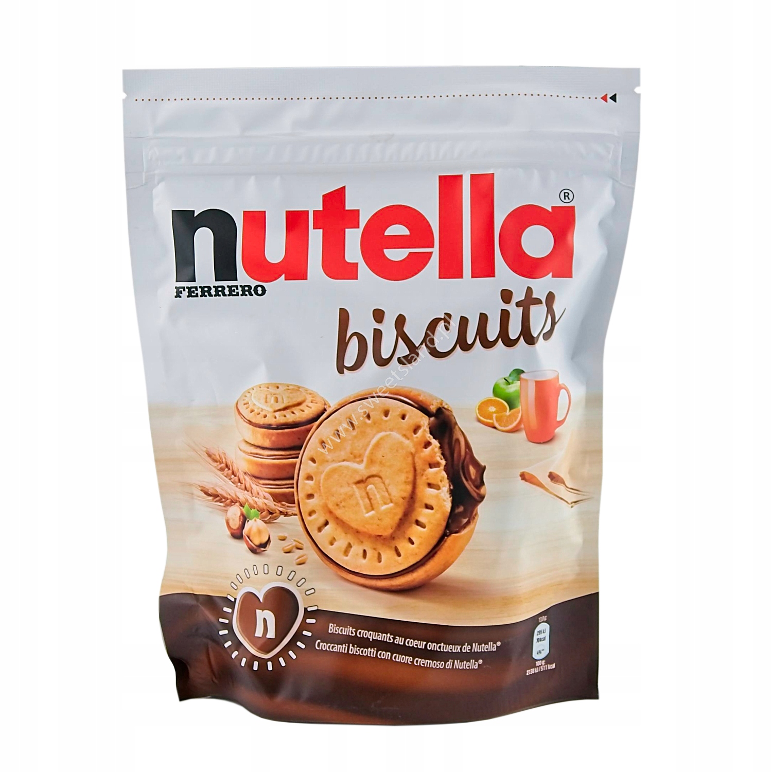Ciastka z kremem Nutella Biscuits 304g – Idealna przekąska dla miłośników słodkości