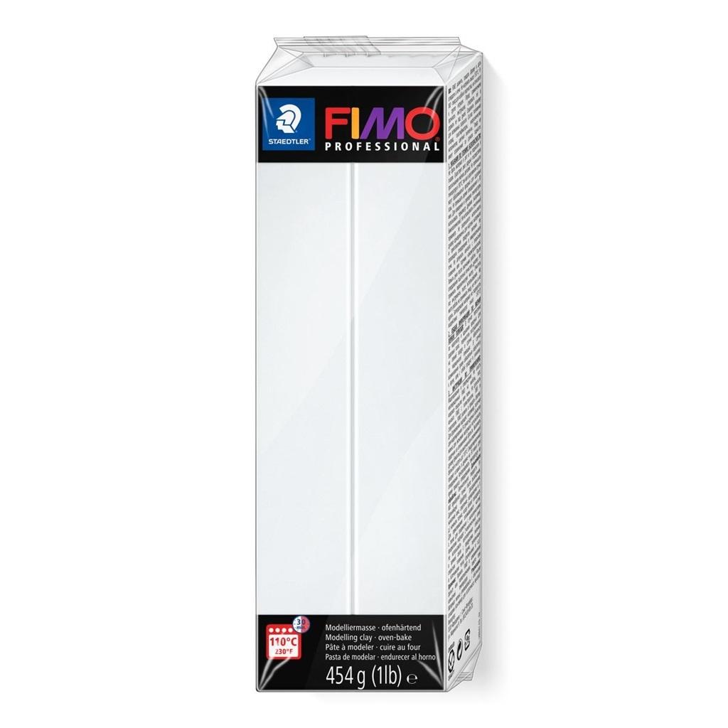 Masa termoutwardzalna Fimo 454g biały – Idealna do tworzenia biżuterii i dekoracji