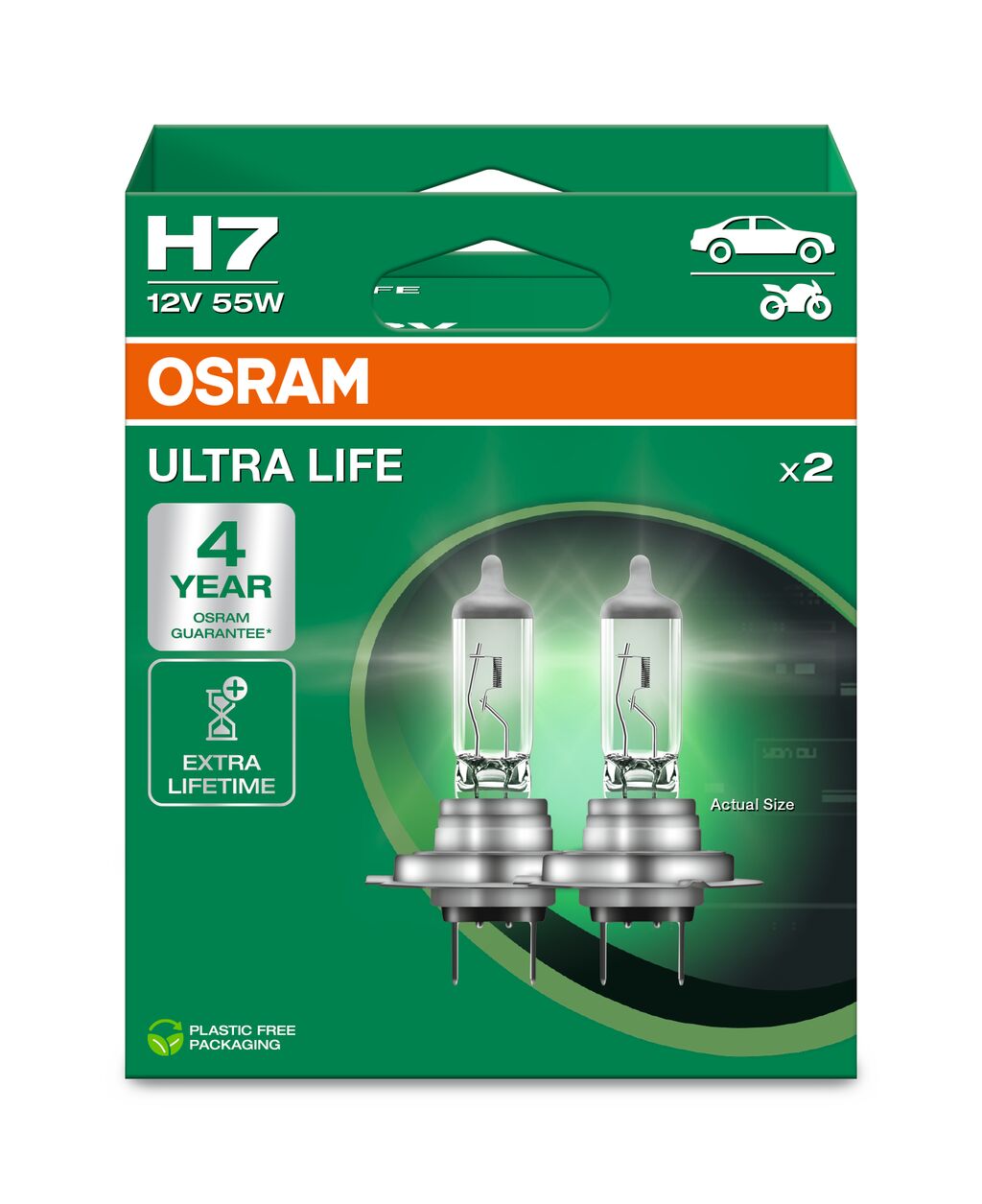 Żarówki OSRAM Ultra Life H7 – Wyjątkowa trwałość i wydajność