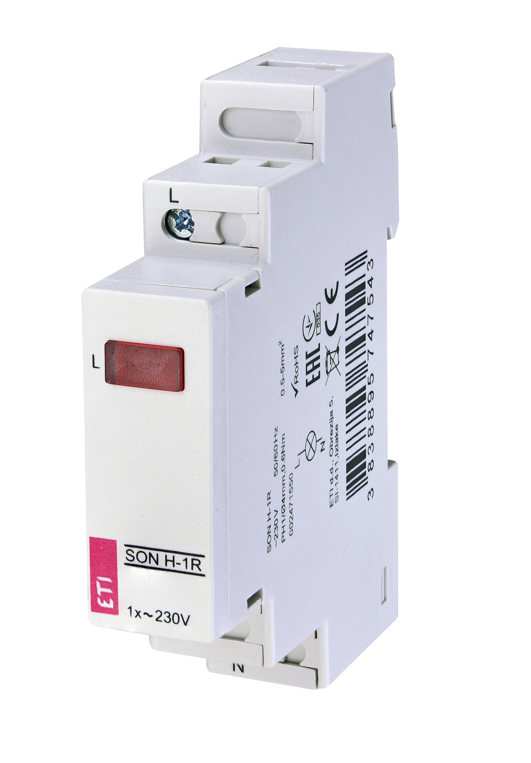 Sygnalizator obecności napięcia LED SON H-1R 002471550 – Niezawodne zabezpieczenie elektryczne