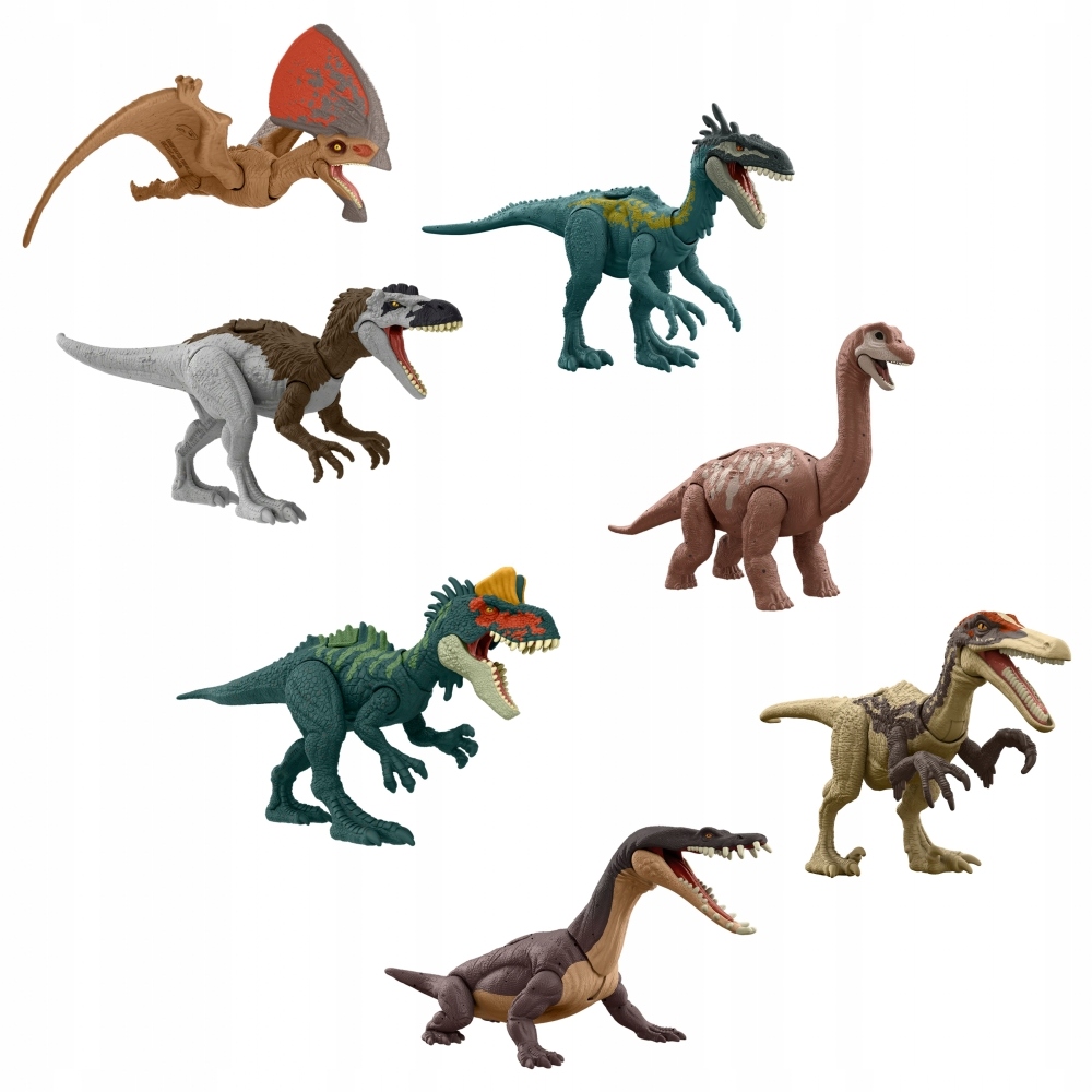Figurka Mattel JURASSIC NIEBEZPIECZNY DINOZAUR MIX HLN49 WB6W – Prehistoryczna przygoda dla dzieci