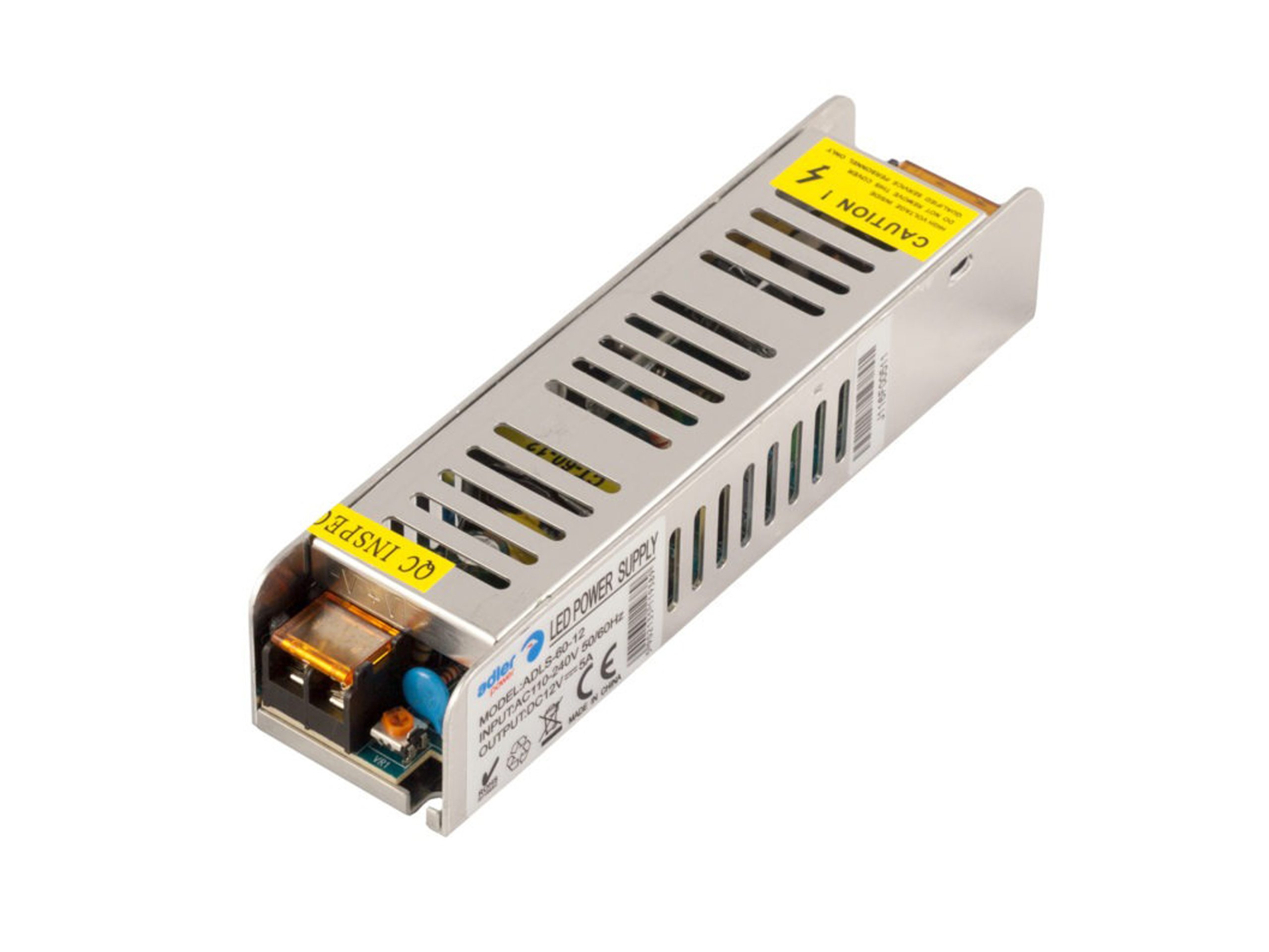 Zasilacz ADLS-60-12 – Kompaktowe rozwiązanie do zasilania LED