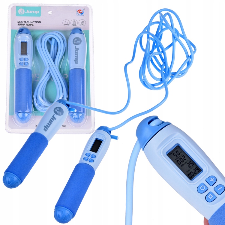 Skakanka z licznikiem Kolorowa Regulowana Skakanka SP0774 NI – Aktywna zabawa dla dzieci