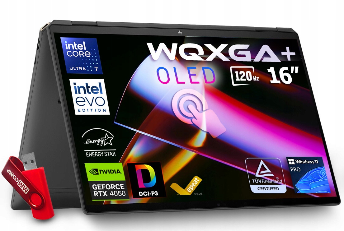 Wyjątkowy ekran OLED WQXGA+ z dotykiem