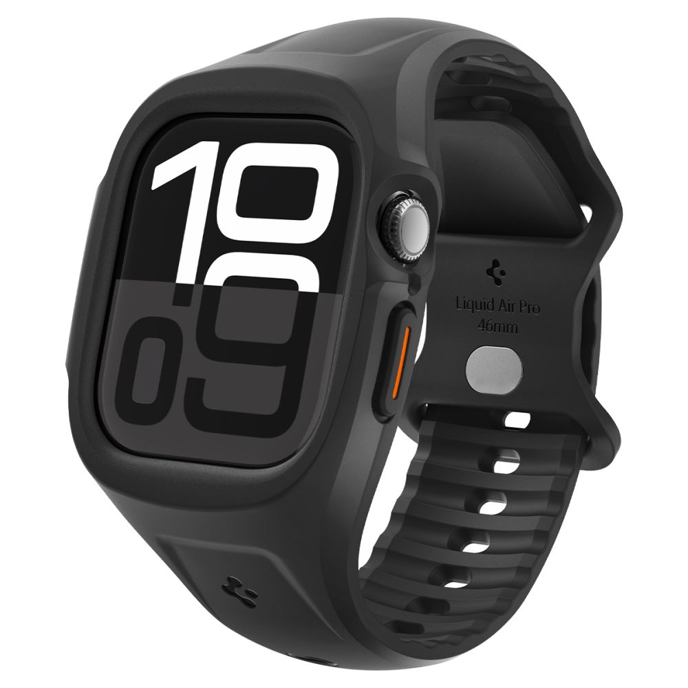 SPIGEN LIQUID AIR PRO APPLE WATCH 10 (46 MM) MATTE BLACK – Styl i funkcjonalność w jednym