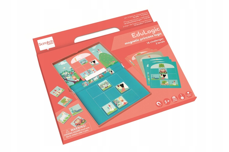 Teka Układanka magnetyczna łamigłówka Księżniczka – Kreatywna zabawa dla Twojego dziecka