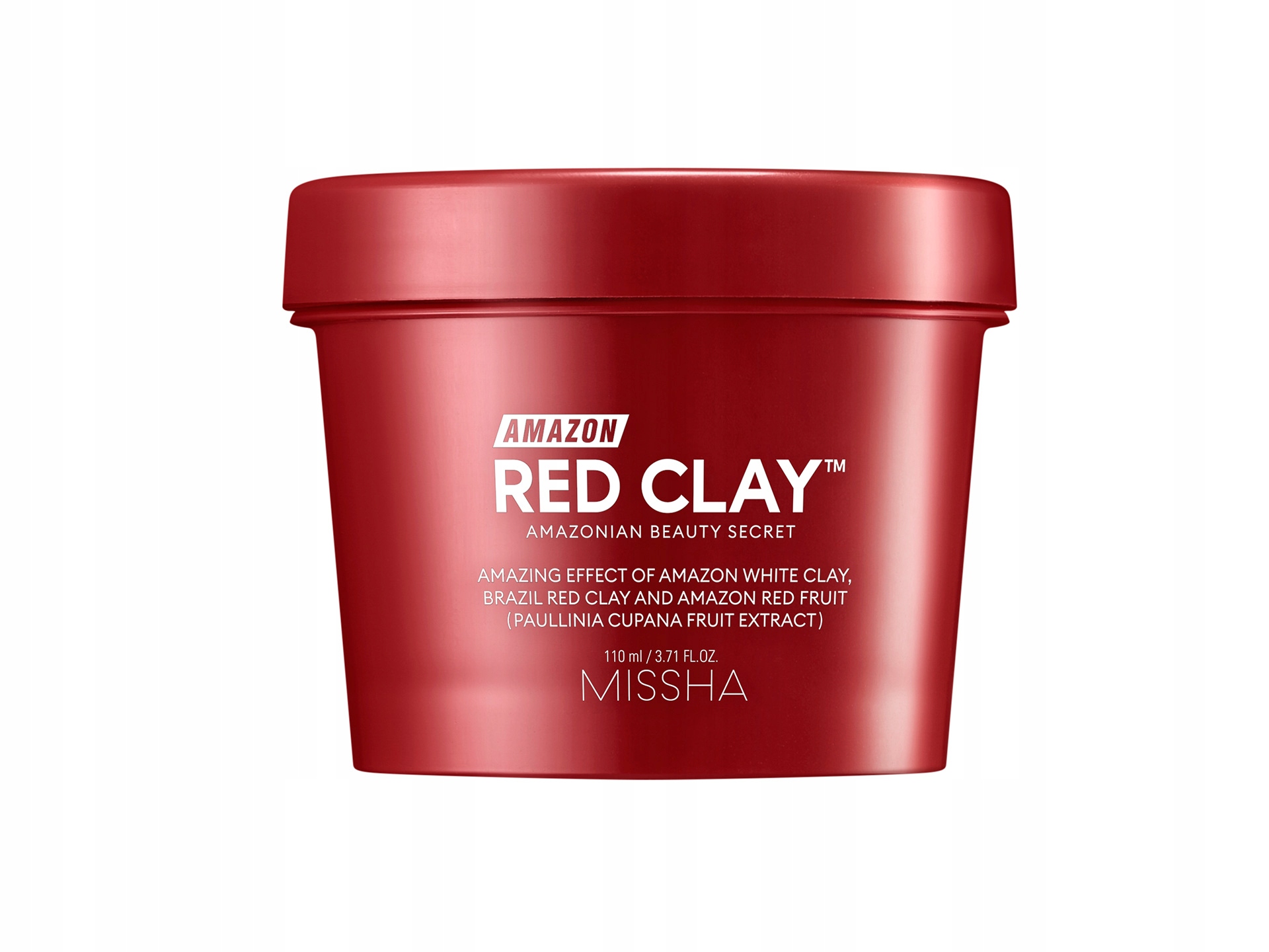 Kluczowe składniki – Amazon Red Clay TM, kwasy AHA i BHA