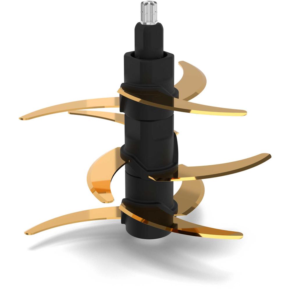 9 tytanowych ostrzy – Doskonała wydajność rozdrabniania