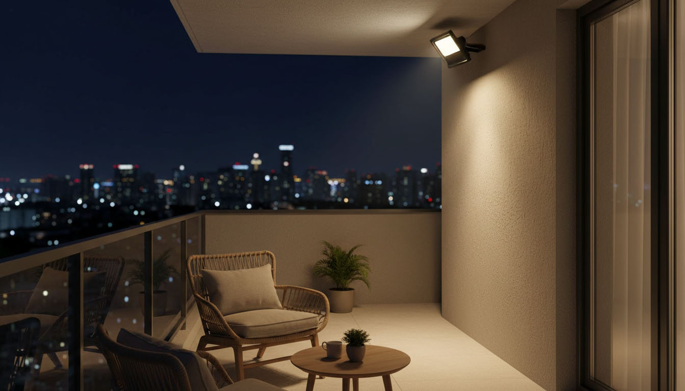 PSMART Inteligentna Lampa LED Zewnętrzna RGBCCT 50W IP66 ZigBee TUYA – Nowoczesne oświetlenie do Twojego ogrodu