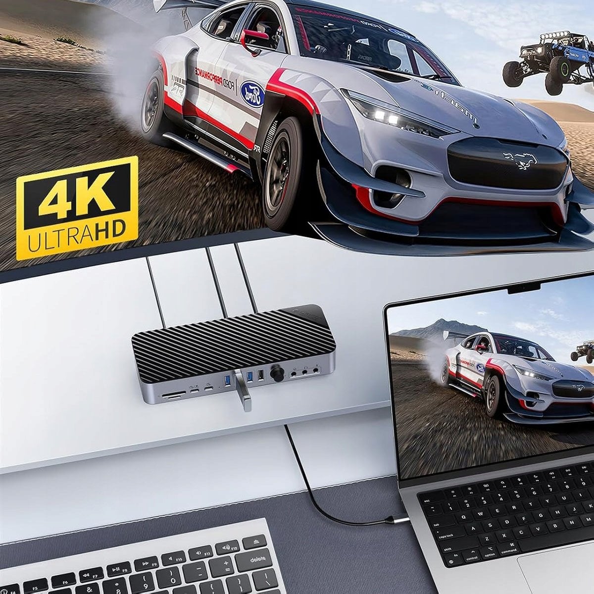 Wydajność z 2x DP 4K i HDMI 4K – Idealne rozwiązanie dla profesjonalistów