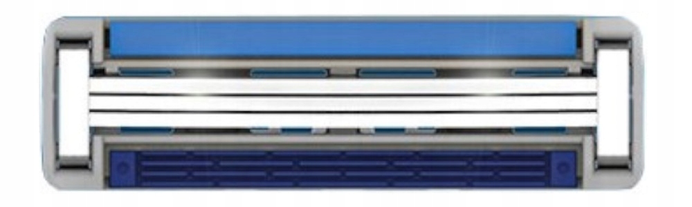 Wygodne golenie dzięki 3 ostrzom i podwójnemu paskowi nawilżającemu