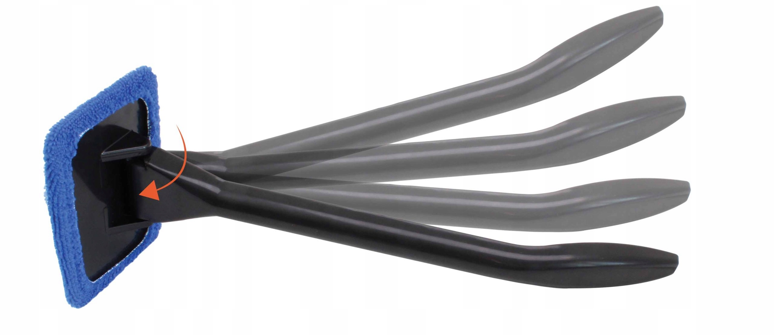 Ergonomiczna rączka i obrotowa głowica – Ułatwione czyszczenie