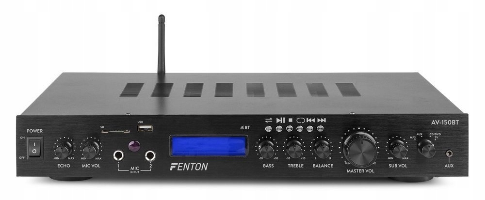 Wzmacniacz kina domowego Fenton AV-150BT – Idealne rozwiązanie audio