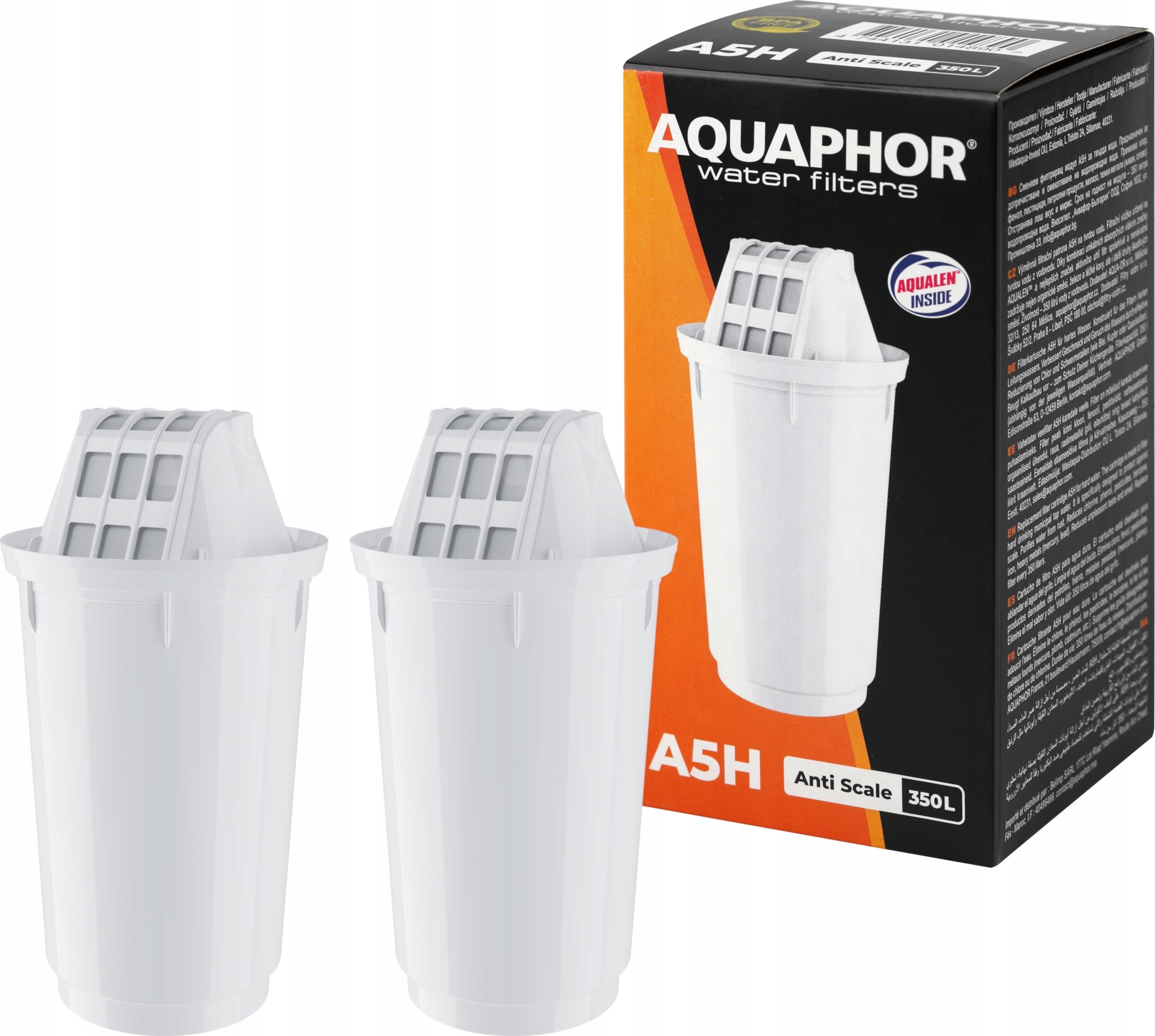 Wydajność wkładu – 350 litrów czystej wody