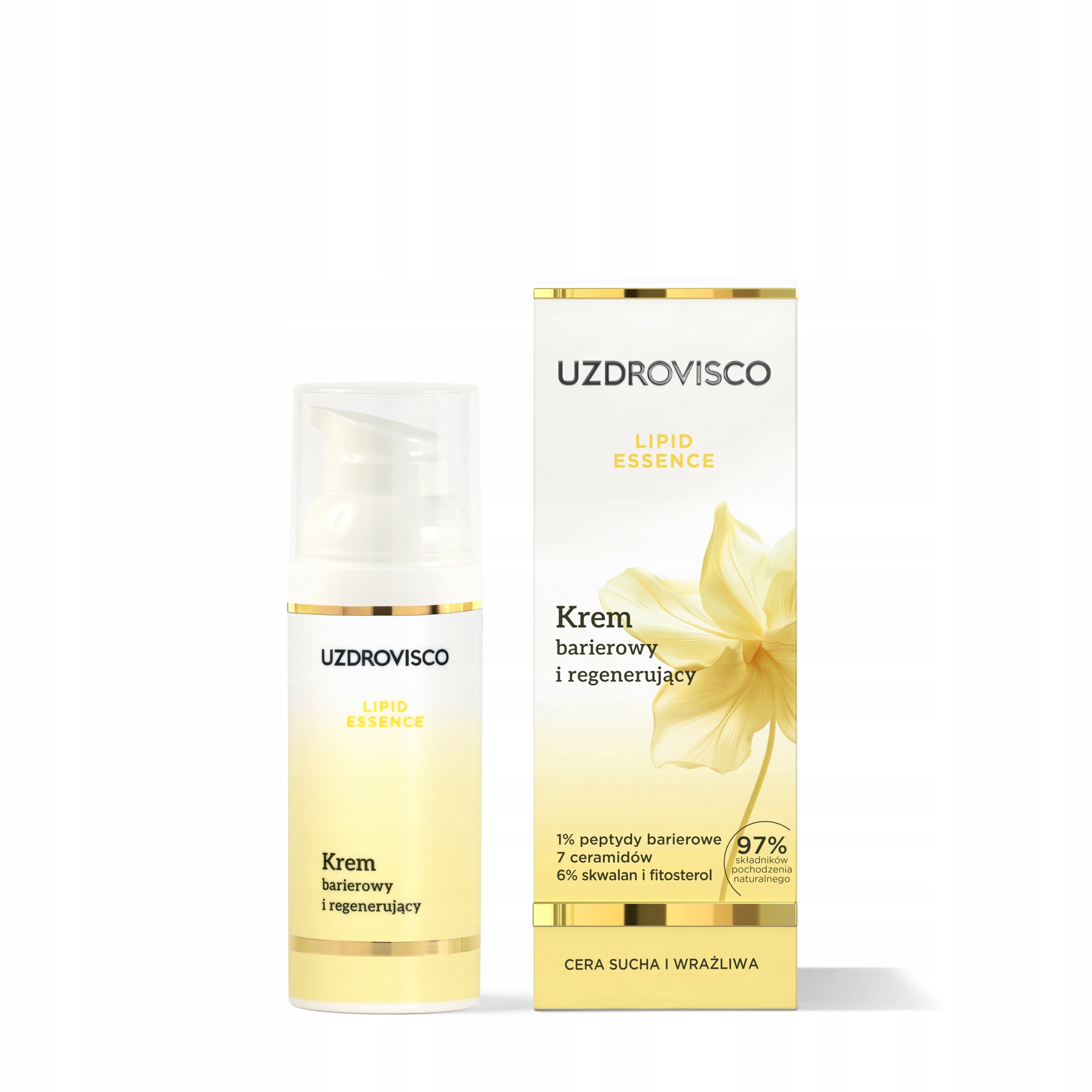 UZDROVISCO Lipid Essence Krem barierowy i regenerujący – Ochrona i regeneracja dla Twojej skóry