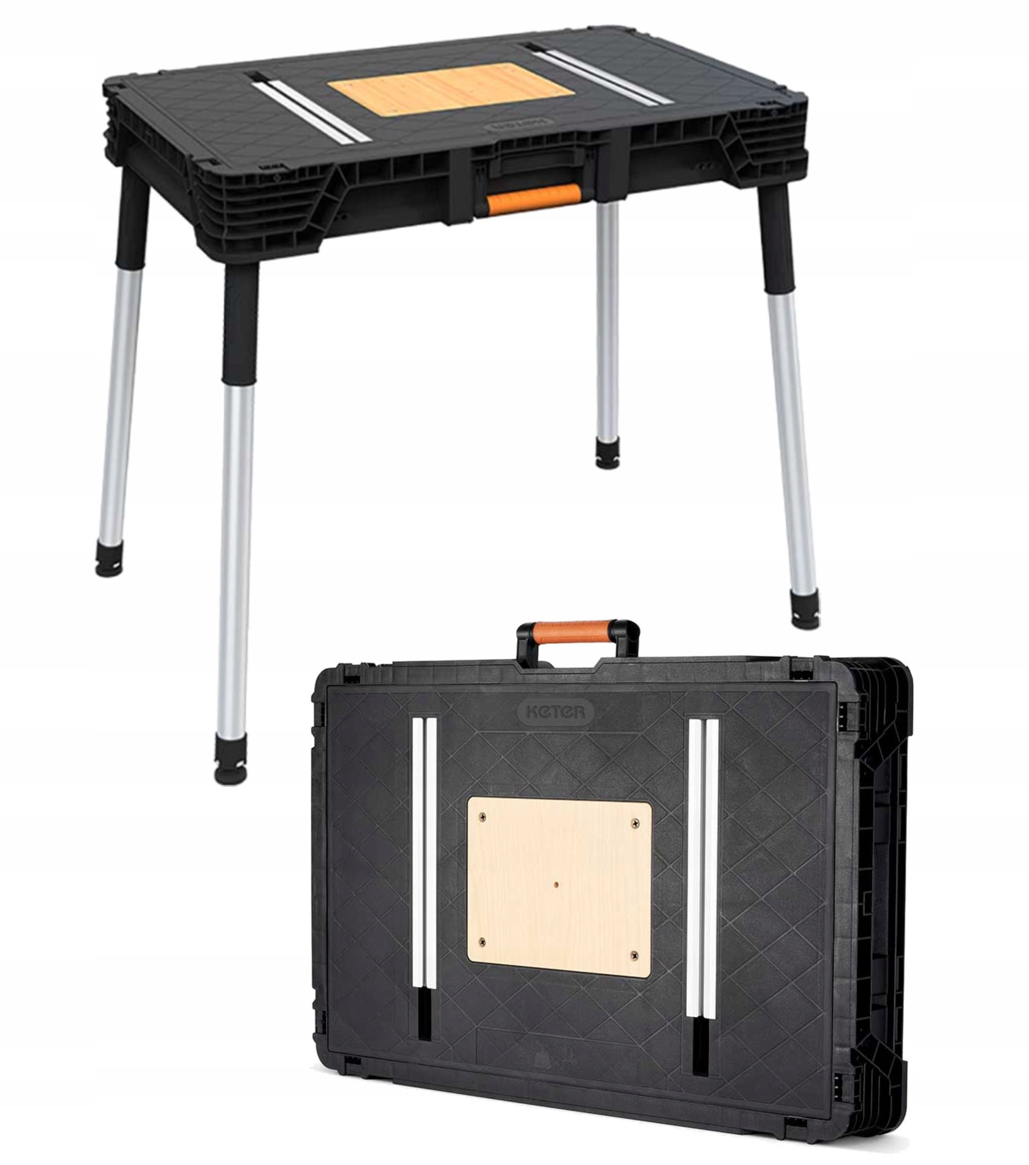 Przenośność i łatwość przechowywania – Składana konstrukcja stołu