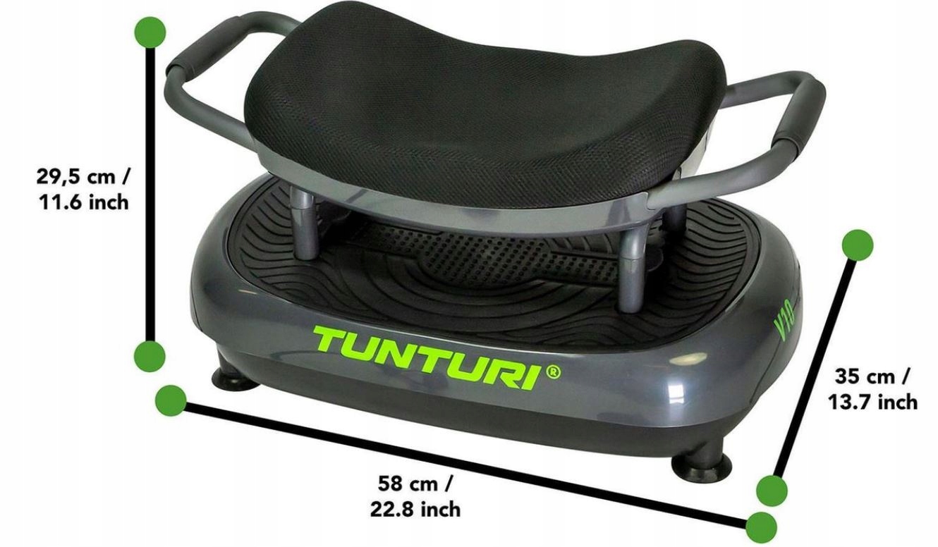 Vibro treniruoklis TUNTURI Cardio Fit V10 – Innowacyjne podejście do treningu w domu