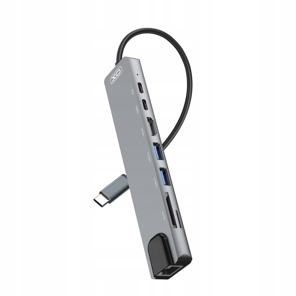 Adapter XO HUB HUB003 8w1 – Wszechstronność w Twoich rękach