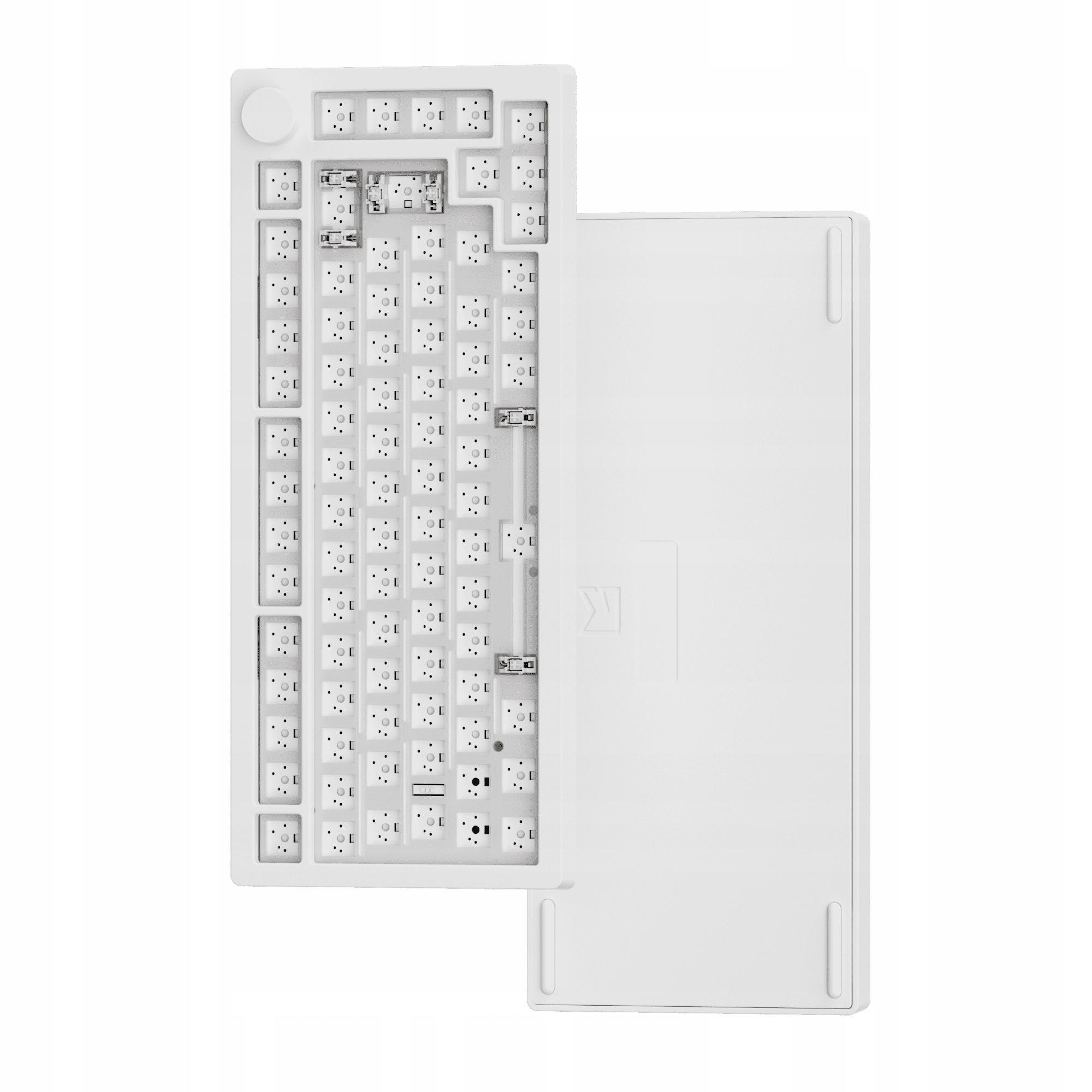 Akko Monsgeek M1 V5 ISO Barebone Kit - Moonlight White – Klawiatura mechaniczna dla wymagających