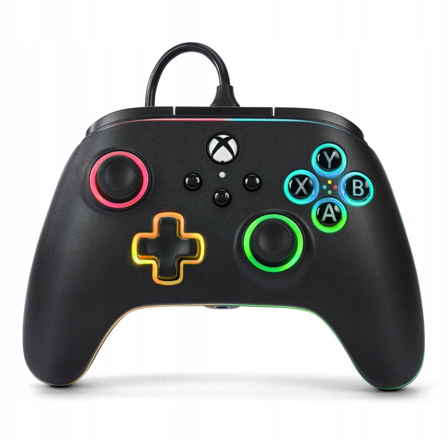Pad przewodowy PowerA Advantage Lumectra Xbox Series X|S – Odkryj nowe możliwości